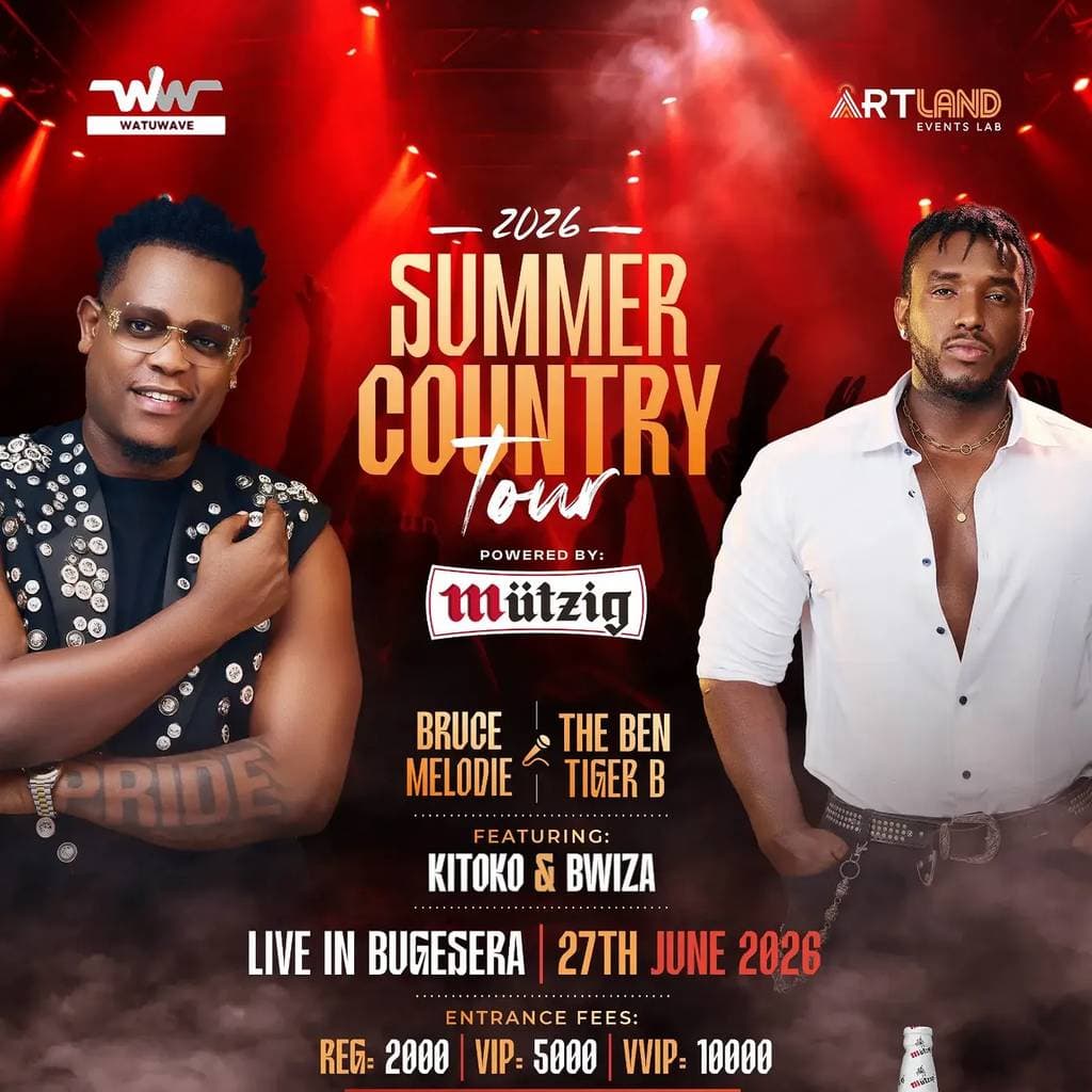 Summer Country Tour 2026 — RUBAVU