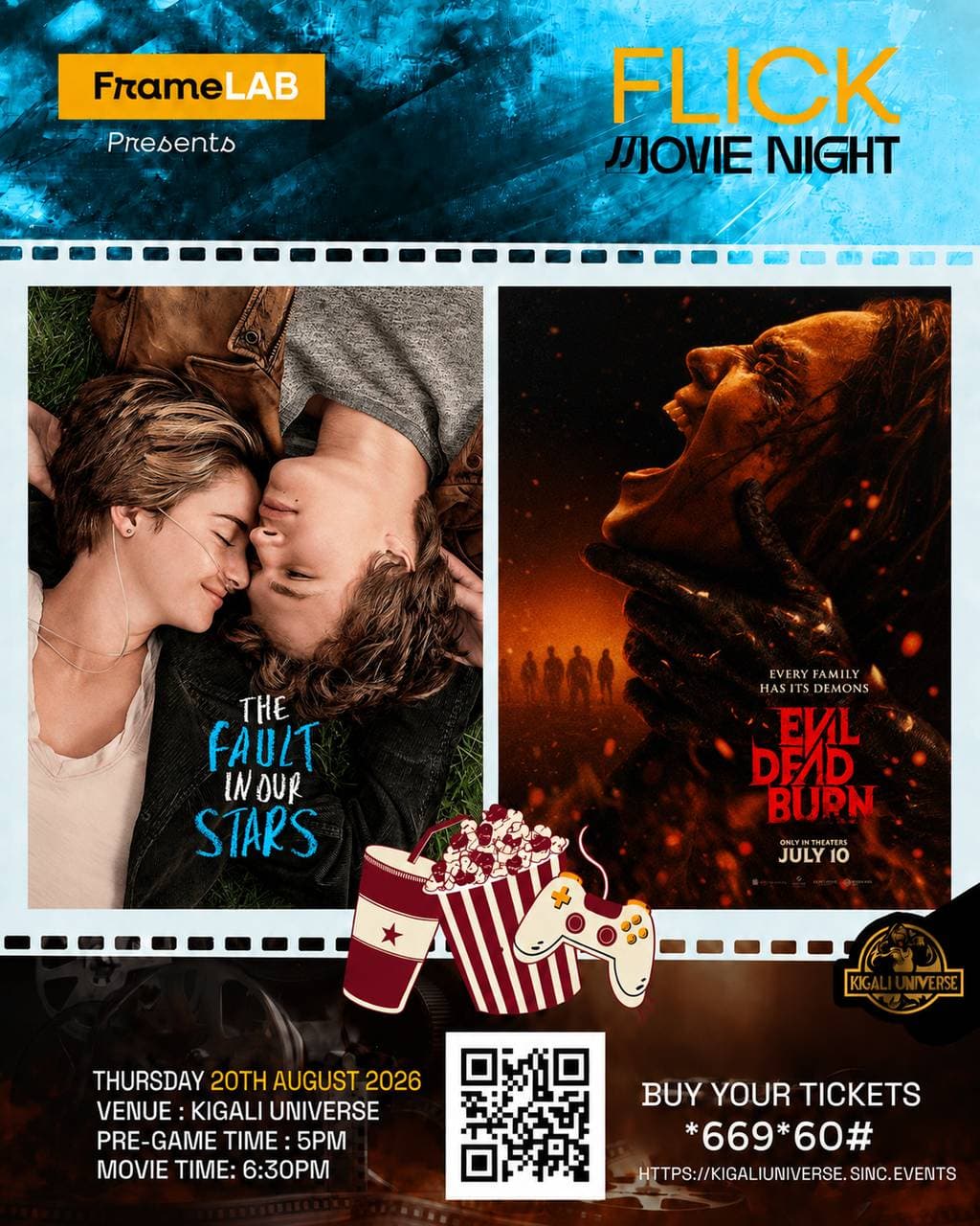 Flick Movie Night - The Fault In Our Stars