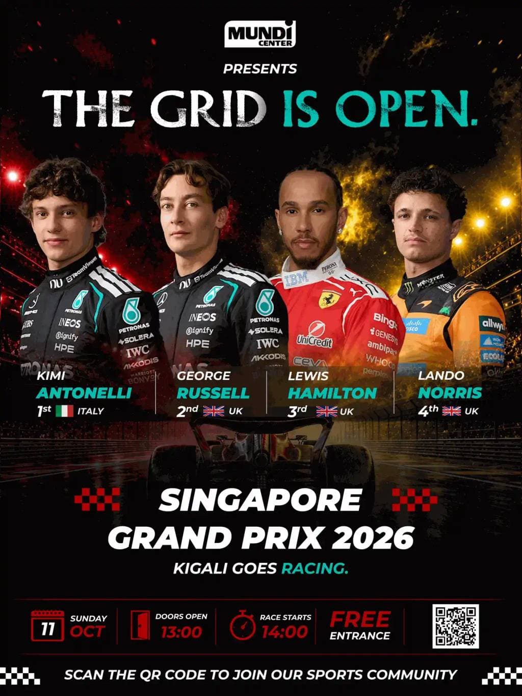 F1: SINGAPORE Grand Prix