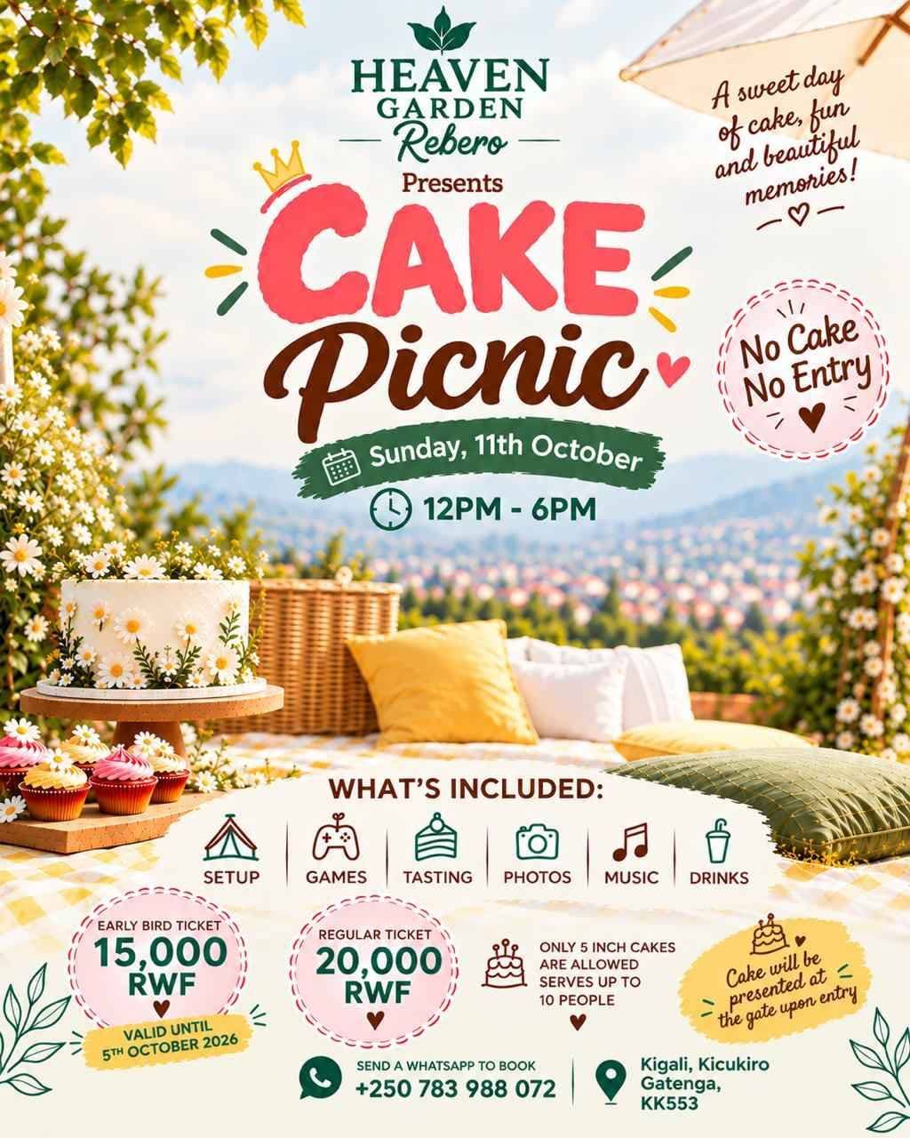 🍰CAKE PICNIC
